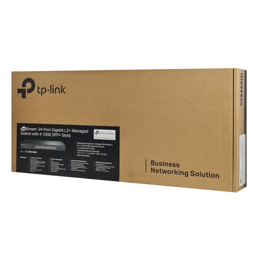 TP-LINK L2+ Managed Switch TL-SG3428X, 24-Port Gigabit, 4x SFP+, Ver.1.0 - Image 5