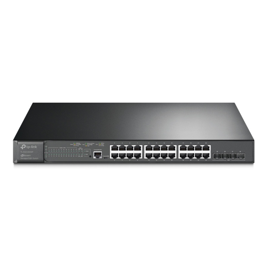 TP-LINK L2+ Managed Switch TL-SG3428XMP, 24x PoE+, 4x SFP+, Ver. 2.0 - Image 3