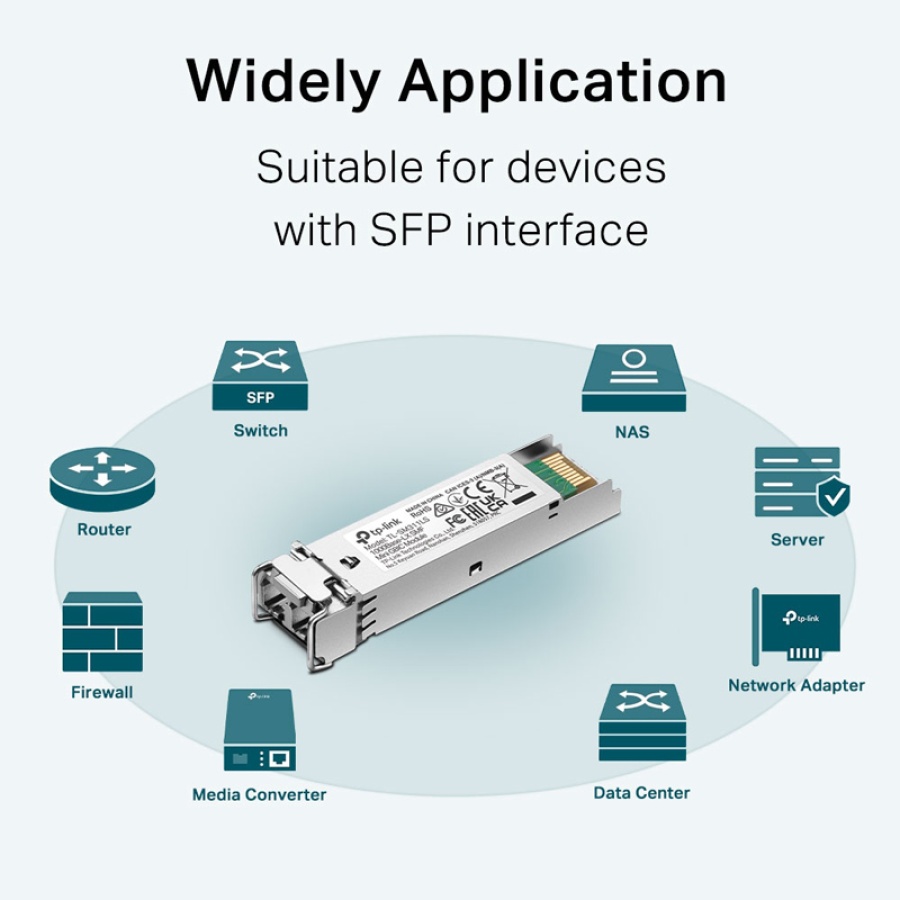 TP-LINK 1000Base-LX SMF Mini GBIC Module TL-SM311LS, έως 20km, Ver. 4.20 - Image 4