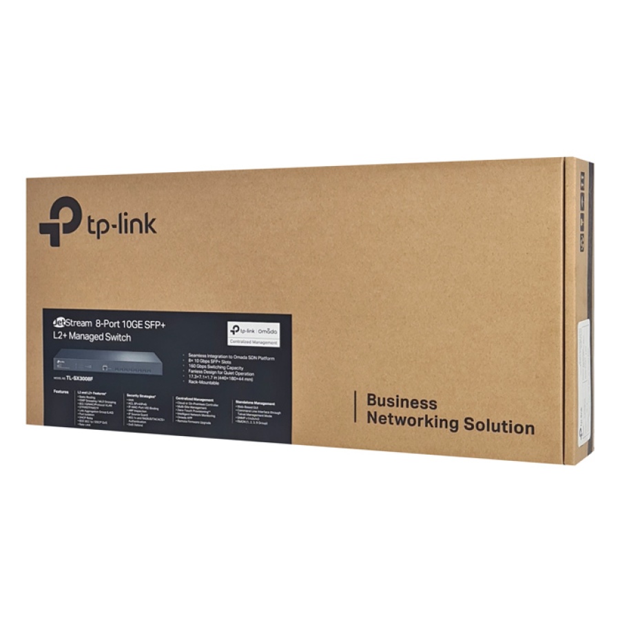 TP-LINK L2+ managed switch TL-SX3008F, 8-Ports 10Gbps SFP+, Ver. 1.0 - Image 5