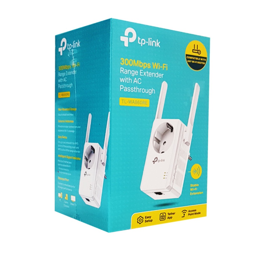 TP-LINK Range Extender TL-WA860RE, Passthrough, 300Mbps, Ver. 6.0 - Image 3