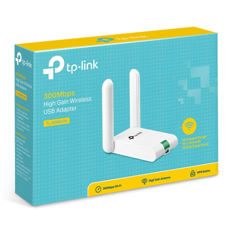 TP-LINK ασύρματος USB αντάπτορας δικτύου TL-WN822N, 300Mbps, Ver. 5.0 - Image 6