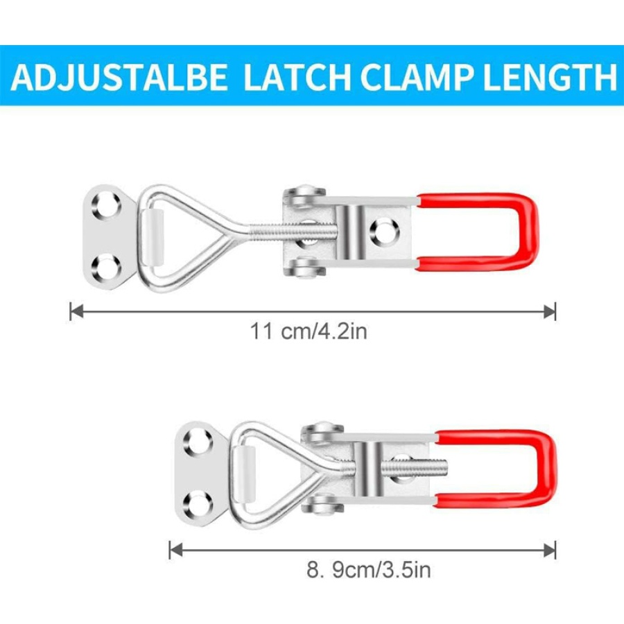 POWERTECH κλείστρο ρυθμιζόμενο TOOL-0097, 8.9 έως 11cm, 4τμχ - Image 6