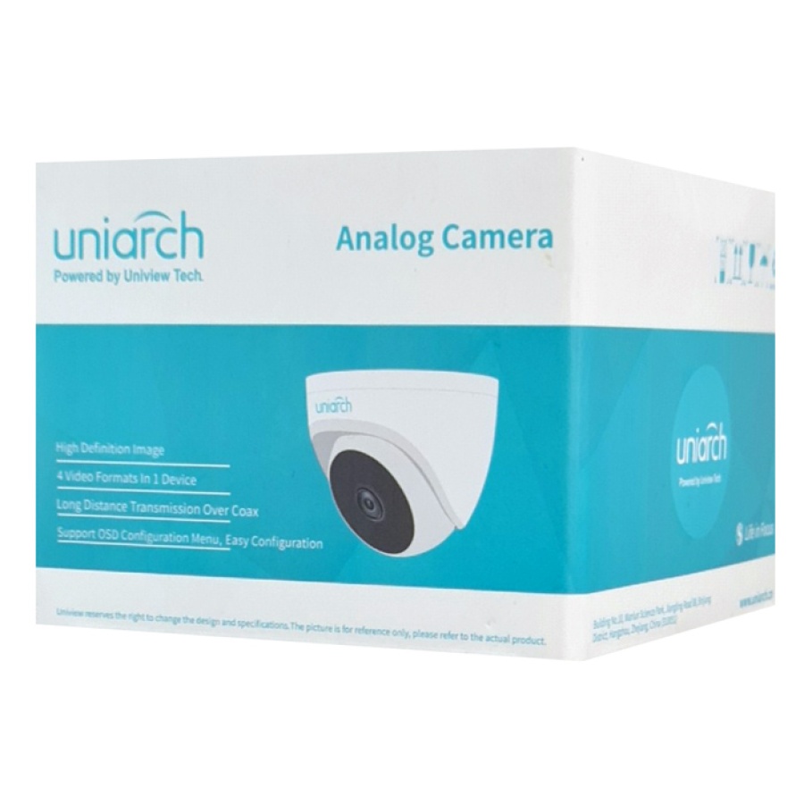 UNIARCH υβριδική κάμερα UAC-T132-F28-H, 2.8mm, 2MP, IR 20m - Image 4