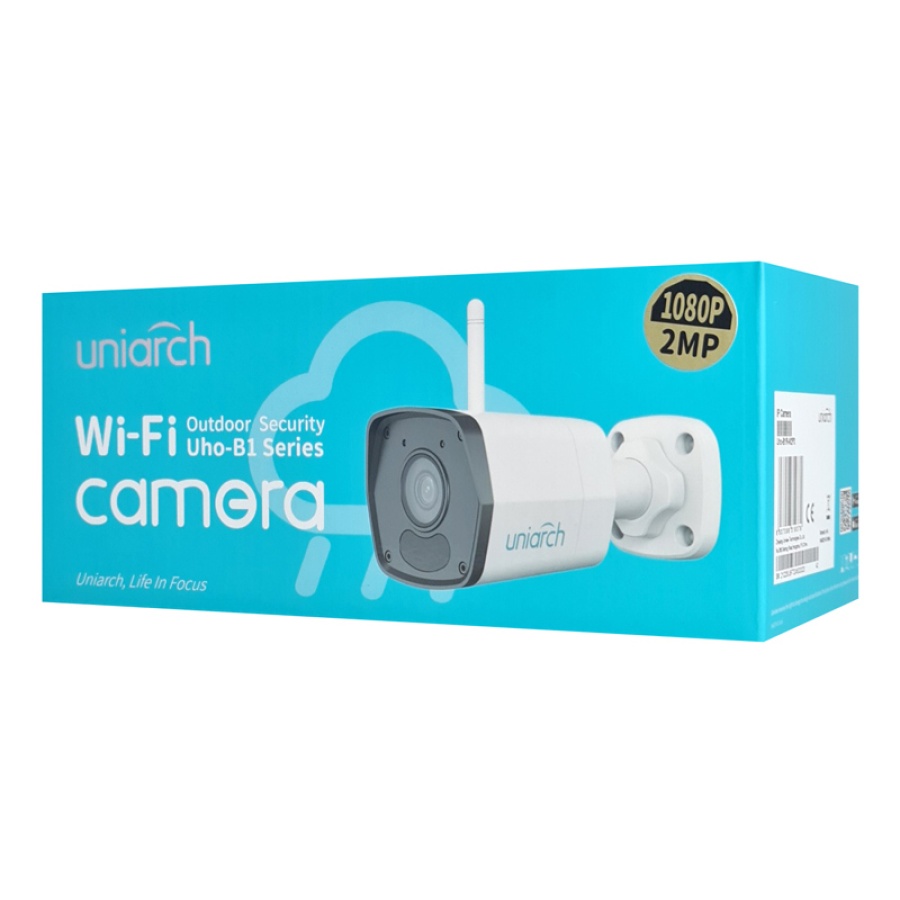 UNIARCH smart κάμερα UHO-B1R-M2F3, 2MP, WiFi, SD, IP67 - Image 5