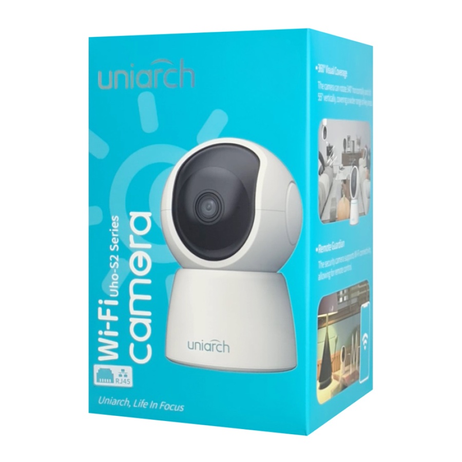 UNIARCH smart κάμερα UHO-S2E-M3, 3MP, WiFi, PTZ, SD - Image 5