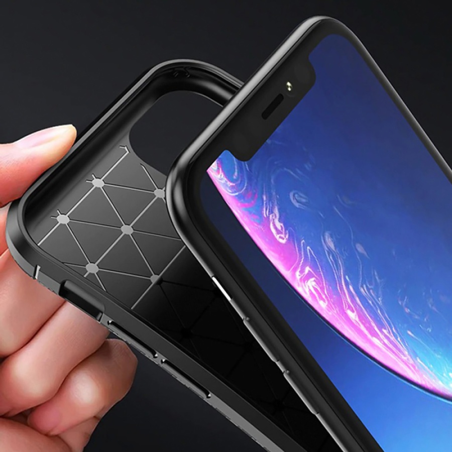 VENNUS Θήκη Carbon Elite VNS-0058 για iPhone 14 Pro Max, μαύρη - Image 2