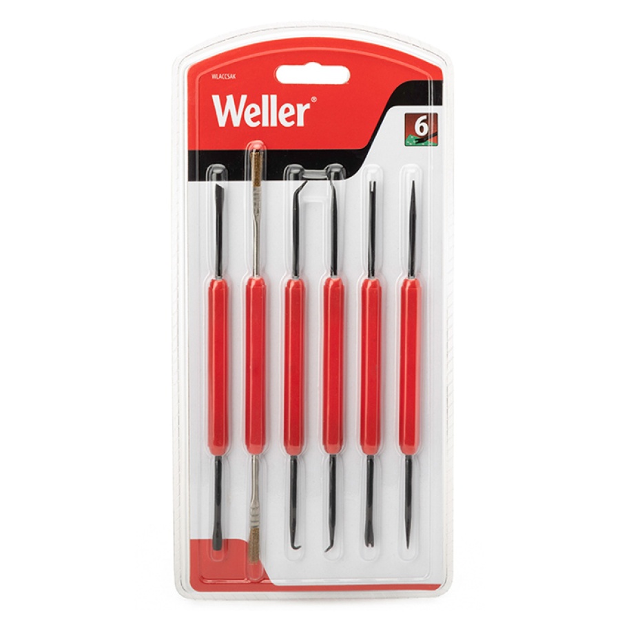 WELLER kit εργαλείων κόλλησης WLACCSAK, 6τμχ - Image 3