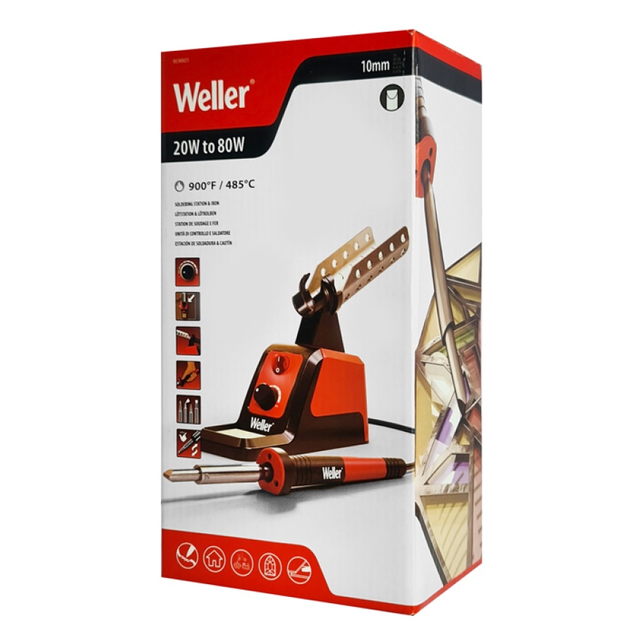 WELLER σταθμός κόλλησης WLSK8023C με κολλητήρι, 20W έως 80W, 485°C - Image 5