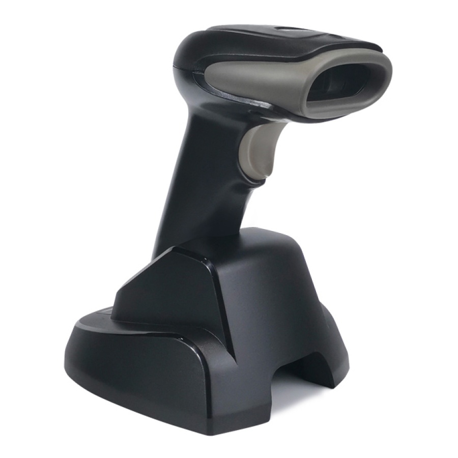 WINSON barcode scanner WNI-6223, 1D & 2D, ασύρματο, 2600mAh, με βάση φόρτισης, μαύρο - Image 3