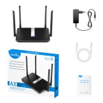CUDY Wi-Fi 6 mesh router X6, AX1800 1800Mbps, 5x Ethernet ports - Image 4