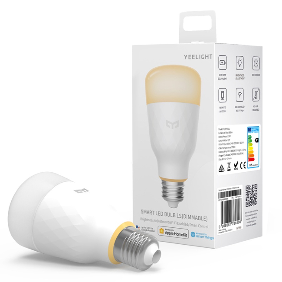 YEELIGHT Smart λάμπα LED YLDP15YL, Wi-Fi, 8.5W, E27, 800lm, 2700K - Image 5