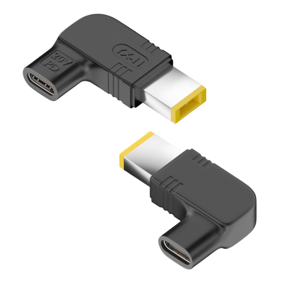 POWERTECH αντάπτορας τροφοδοσίας YX-11, USB-C σε Lenovo 11x4.5mm, μαύρος