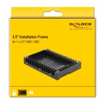 DELOCK tray μετατροπής από 3.5" σε 2.5" 18364, 6 Gb/s, μαύρο - Image 5