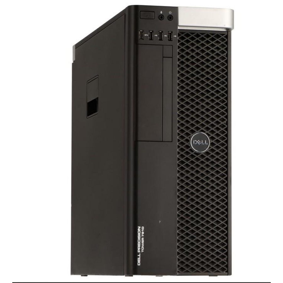 REFURBISHED WORKSTATION DELL PRECISION T7810, 2xE5-2690 V3, 64GB DDR4R, 960GB SSD, M2000 - GRADE A-