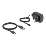 DELOCK docking station 64183 clone function, 2x HDD, CF/SD, 5Gbps, μαύρο - Image 5