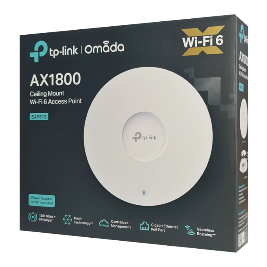 TP-LINK access point EAP613, οροφής, Wi-Fi 6, 1800Mbps, Mesh, Ver. 1.0 - Image 5