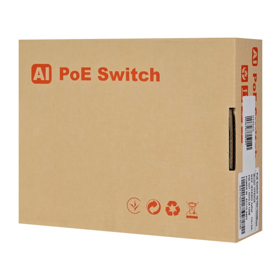 LONGSE PoE switch HT82GA με 8x LAN & 2x WAN θύρες, 10/100/1000Mbps - Image 3