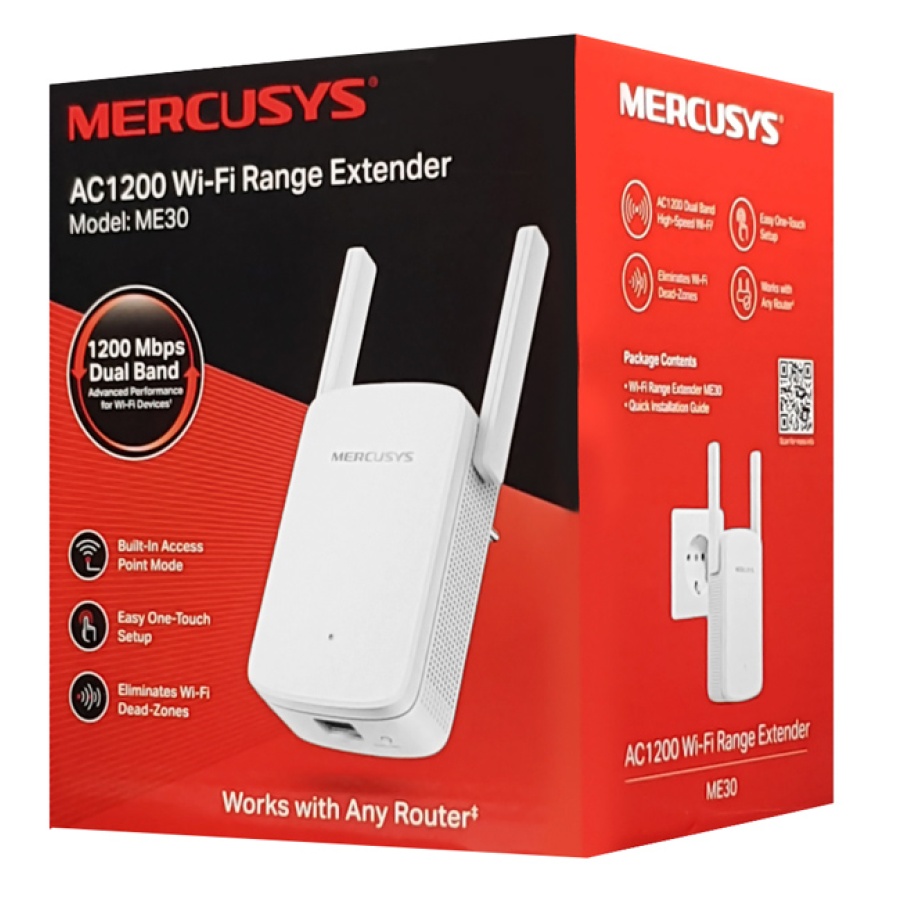 MERCUSYS Wi-Fi Range Extender ME30, 1200Mbps, Ver. 1.0 - Image 7