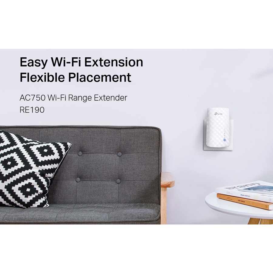 TP-LINK AC750 Wi-Fi Range Extender RE190, dual band, Ver. 4.0 - Image 8