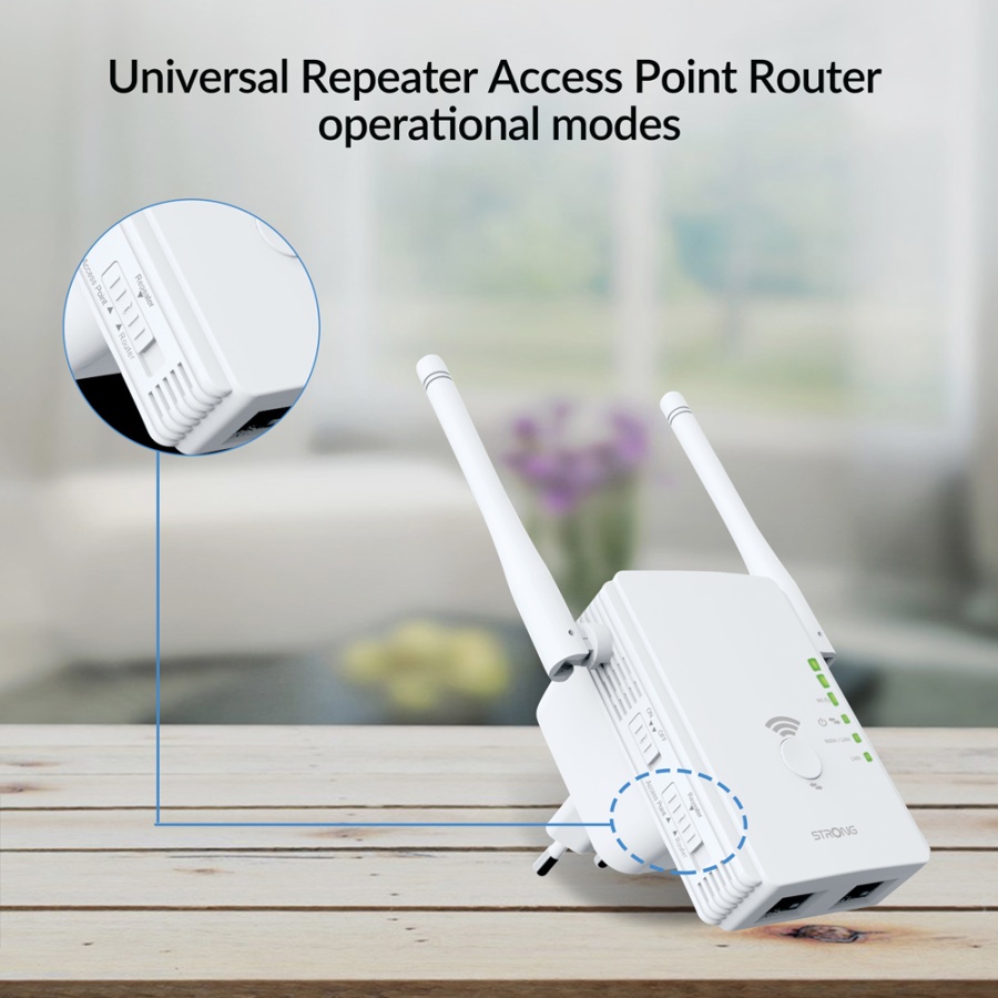 STRONG WiFi Extender REPEATER300V2, 300Mbps - Image 3