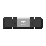 SILICON POWER USB Flash Drive C51, USB/USB-C, 128GB, 120MBps, ασημί - Image 4