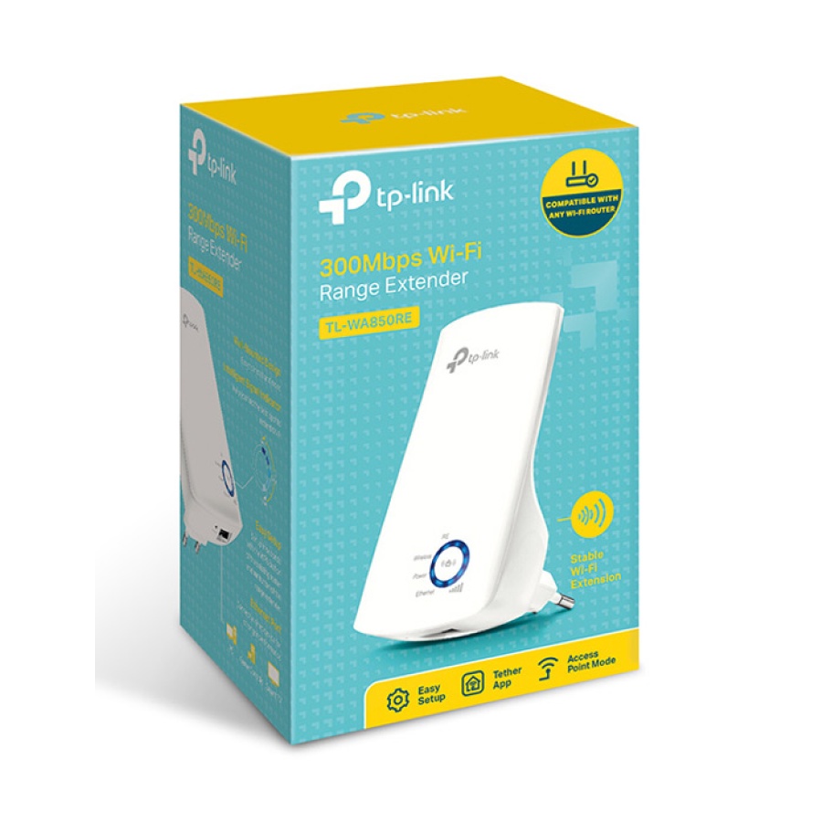 TP-LINK TL-WA850RE 300Mbps Universal WiFi Range Extender, Ver. 7.0 - Image 3