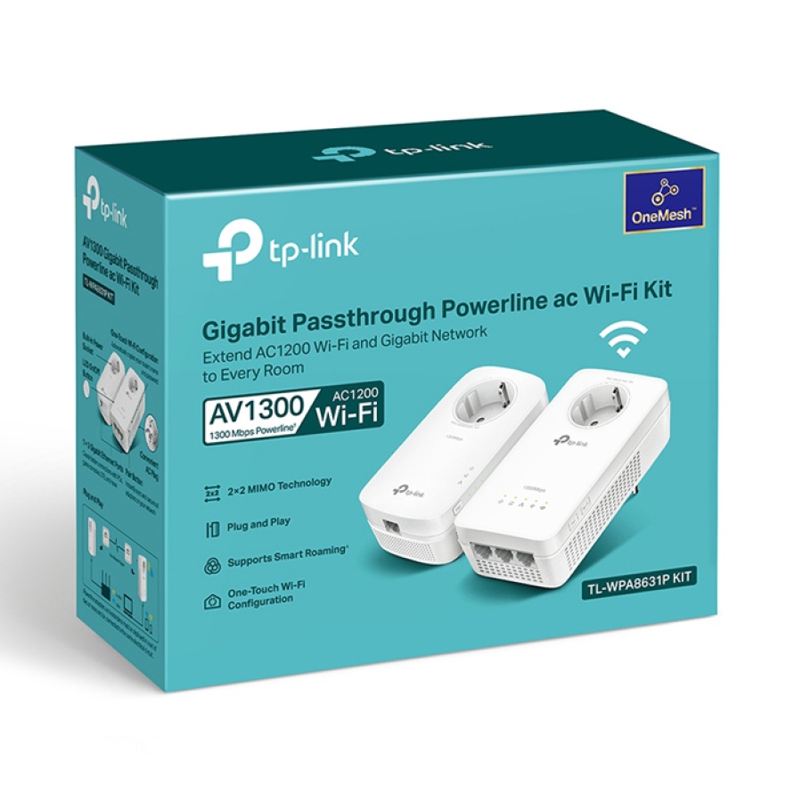 TP-LINK powerline ac WiFi TL-WPA8631P kit, AV1300 Gigabit, Ver. 3.0 - Image 7