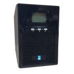 NG ON-LINE UPS 1000VA, PF 0.98, 2 SCHUKO, 2 x 12V9A, USB, RS232, RJ45, ΟΘΟΝΗ
