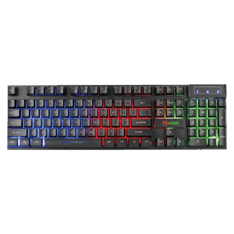 MARVO CM409 GAMING SET, ΠΛΗΚΤΡΟΛΟΓΙΟ + ΠΟΝΤΙΚΙ + MOUSEPAD + ΑΚΟΥΣΤΙΚΑ - Image 5