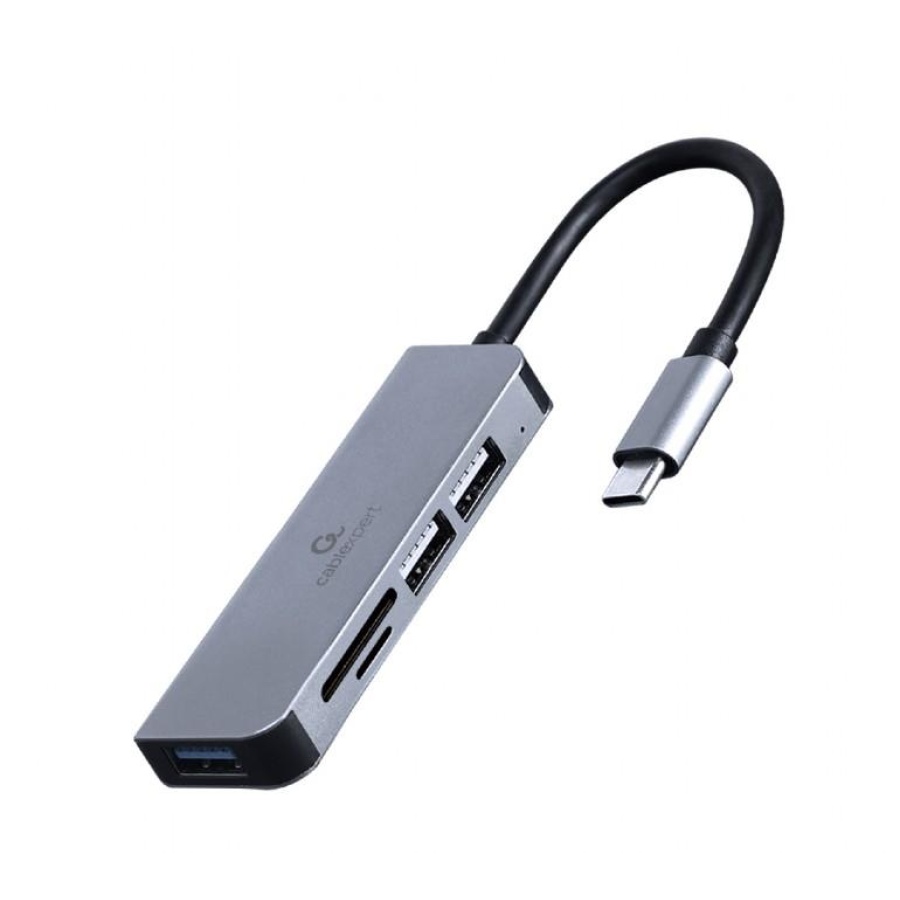 GEMBIRD USB3 HUB, 1USB 3.0, 2XUSB 2.0, CARD READER - Image 2