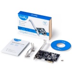 CUDY PE10 GIGABIT PCI EXPRESS ADAPTER / LOW PROFILE BRACKET - Image 3
