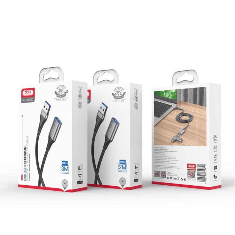 XO NB220 ΚΑΛΩΔΙΟ ΕΠΕΚΤΑΣΗΣ USB 3.0 - 3M