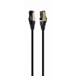 CABLEXPERT ΚΑΛΩΔΙΟ S/FTP CAT8 0.25m, LSZH, ΜΑΥΡΟ