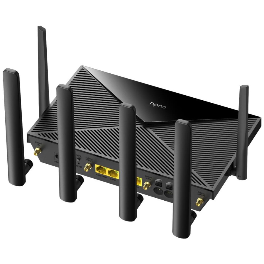 CUDY LT18 AX1800 WI-FI 6 MESH 4G LTE CAT 18 GIGABIT ROUTER , 4X4 MU-MIMO, POE - Image 2