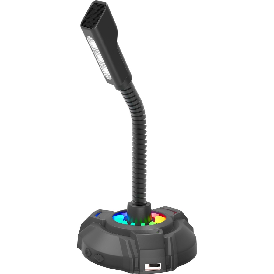 HP DHP-1100C ΜΙΚΡΟΦΩΝΟ ΓΡΑΦΕΙΟΥ, 3.5MM JACK, RGB, ΛΕΥΚΟ ΦΩΣ - Image 2