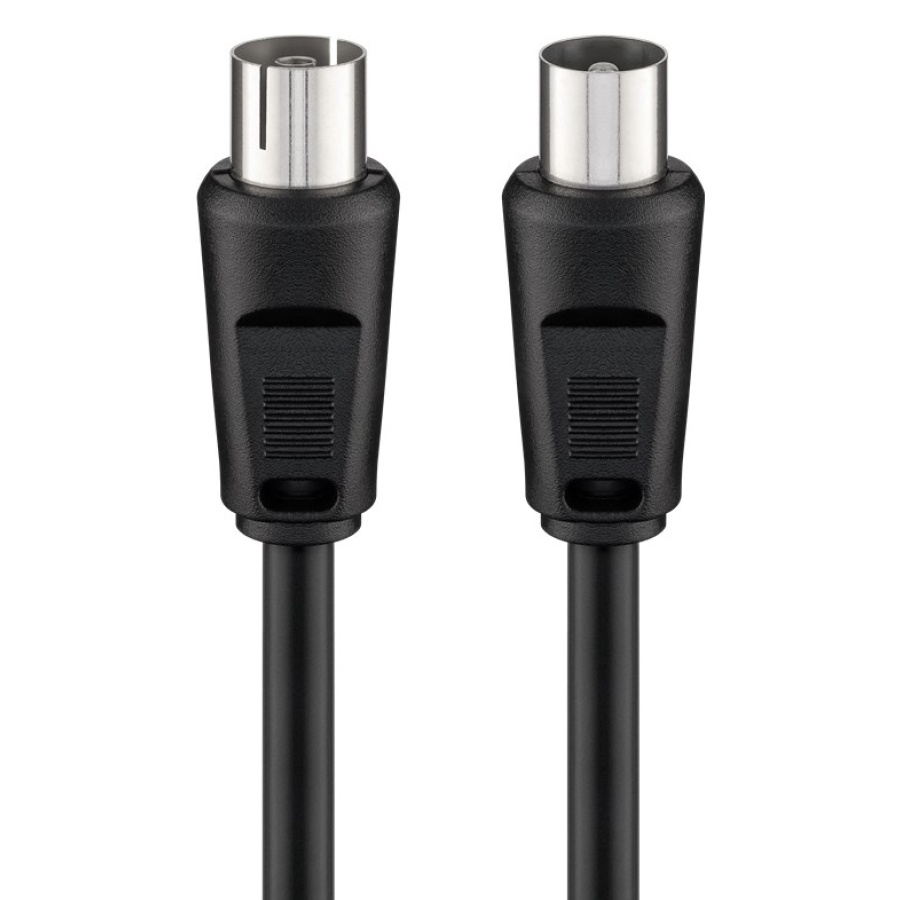 GOOBAY καλώδιο κεραίας αρσενικό σε θηλυκό 50913, <70dB, CCS, 20m, μαύρο