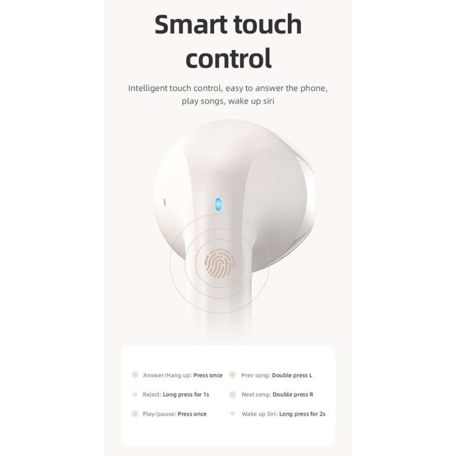 USAMS earphones με θήκη φόρτισης US-YO17, True Wireless, Φ13mm, μαύρα - Image 4