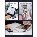 CABLETIME card reader CT-ACSD3-AG, SD/micro SD, USB/USB-C, 5Gbps, γκρι - Image 7