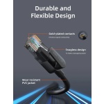 CABLETIME καλώδιο δικτύου CT-CAT6U, CAT 6 UTP, 250 MHz, CCA, 3m, μαύρο - Image 2