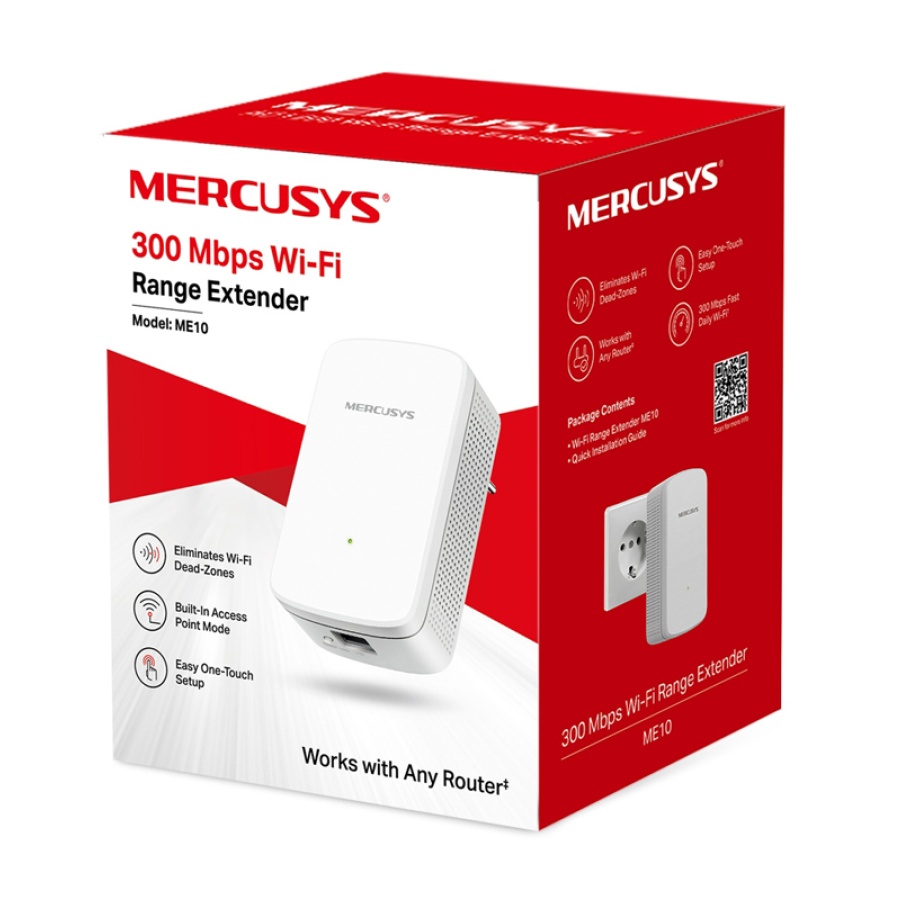 MERCUSYS Wi-Fi range extender ME10, 300Mbps, Ver. 1.0 - Image 5