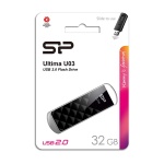 SILICON POWER USB Flash Ultima U03, 32GB, USB 2.0, μαύρο - Image 3