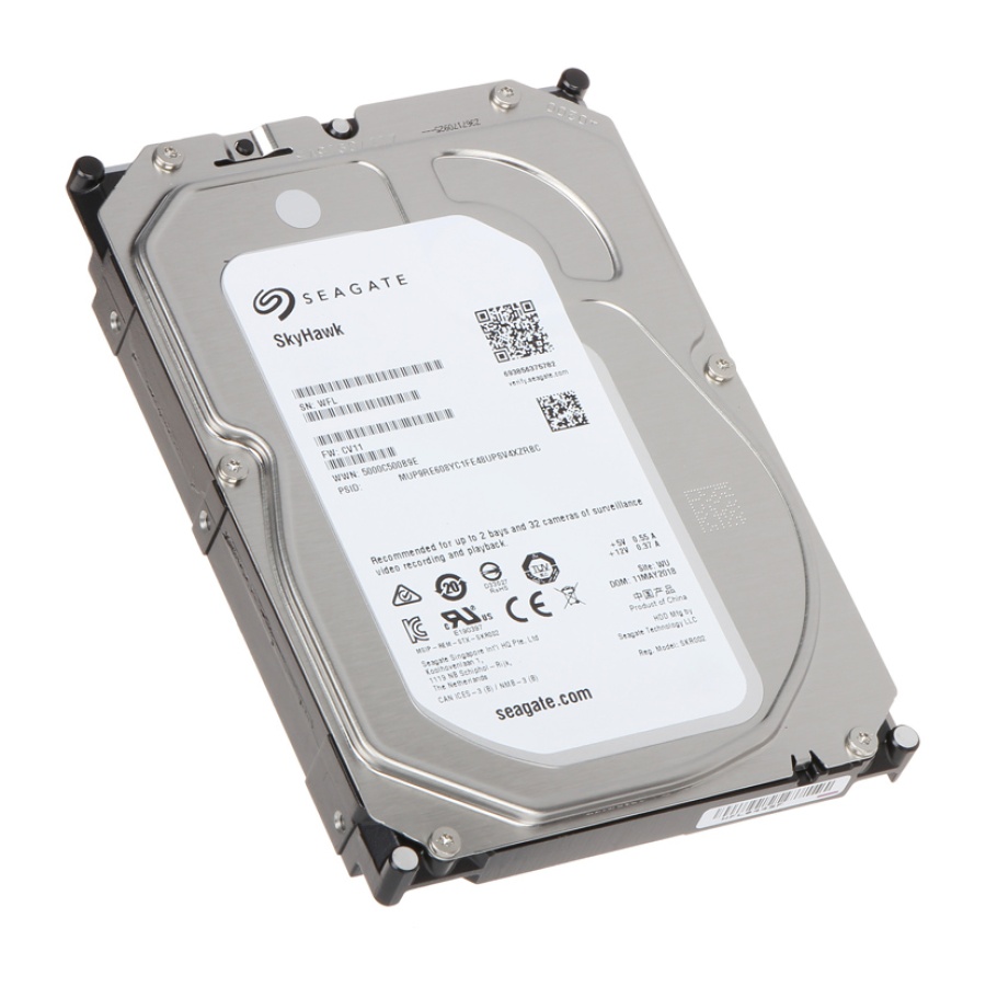 SEAGATE σκληρός δίσκος SkyHawk 3.5", 2TB, 256MB, 5900RPM, 6Gb/s, FR