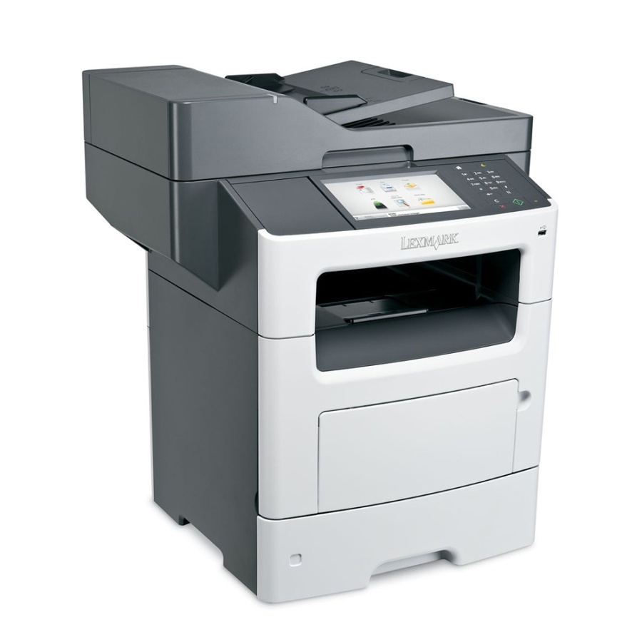 LEXMARK used MFP Printer MX611DHE, laser, mono, low toner