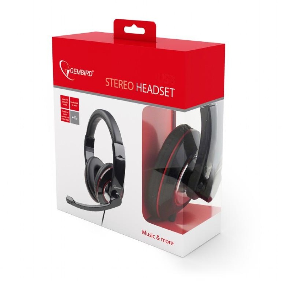 GEMBIRD HEADSET ΜΑΥΡΟ MHS-001 - Image 3