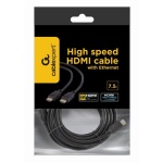 CABLEXPERT ΚΑΛΩΔΙΟ HDMI v2.0 MALE-MALE 7.5m - Image 4