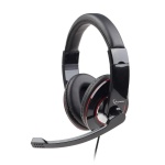 GEMBIRD HEADSET ΜΑΥΡΟ MHS-001