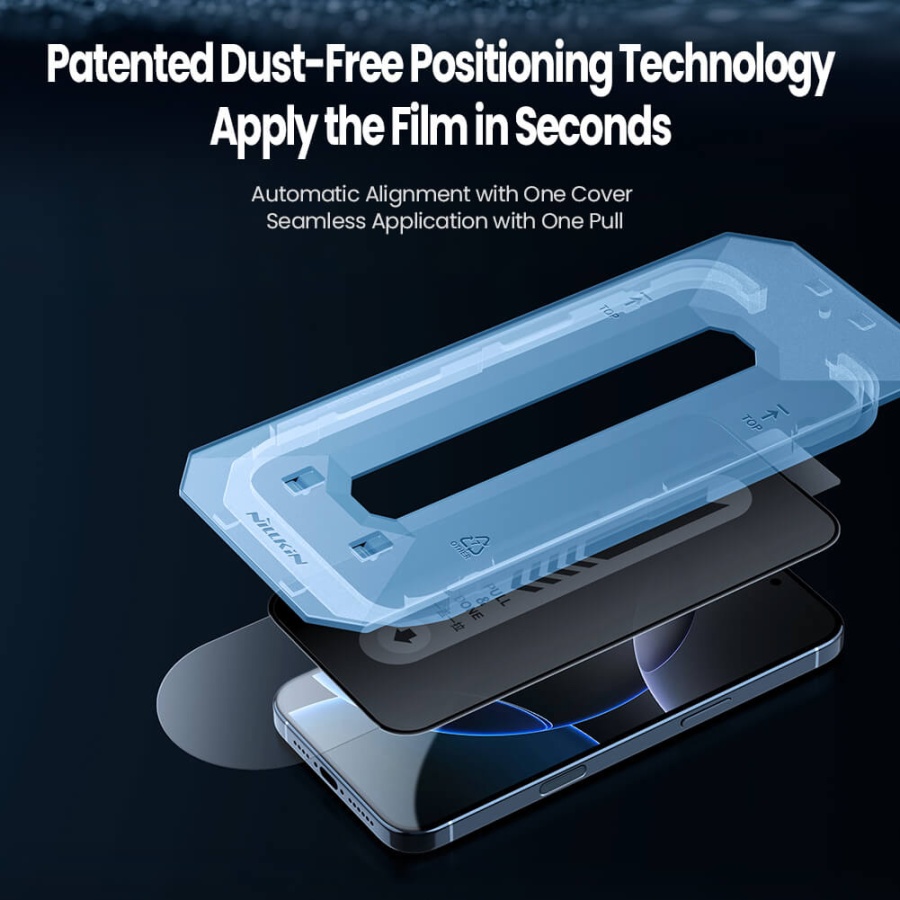 NILLKIN tempered glass Guardian 2.5D για Apple iPhone 16 Pro - Image 2