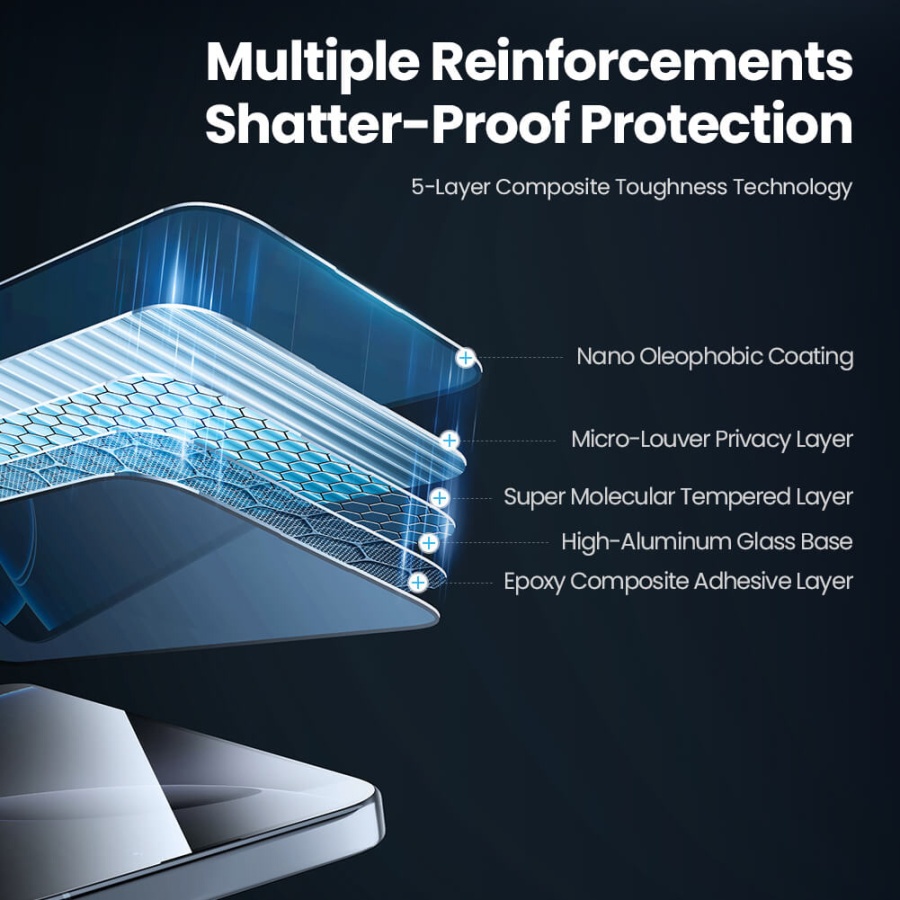 NILLKIN tempered glass Guardian 2.5D για Apple iPhone 16 Pro - Image 4