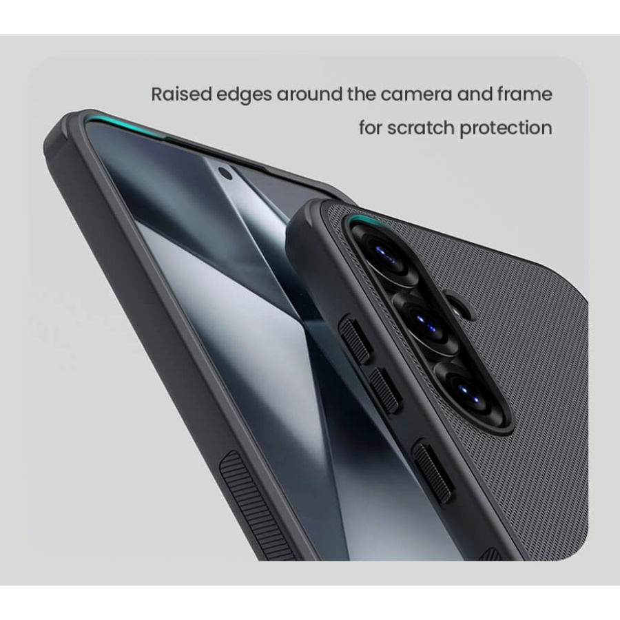 NILLKIN θήκη Super Frosted Shield Pro Magnetic για Samsung Galaxy S25, μαύρη - Image 3